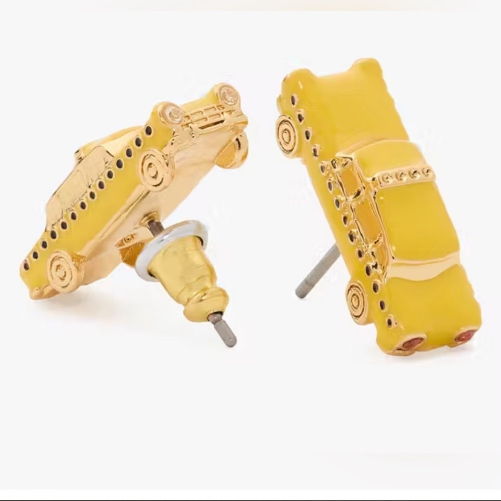 Kate spade taxi earrings NEW